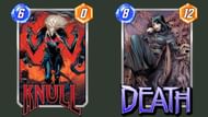 Players can use Magick for the extra turn to play both Knull and Death with Galactus (Image via Nuverse)